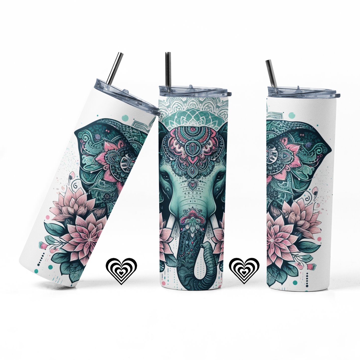 Elephant Thermal Skinny Tumbler