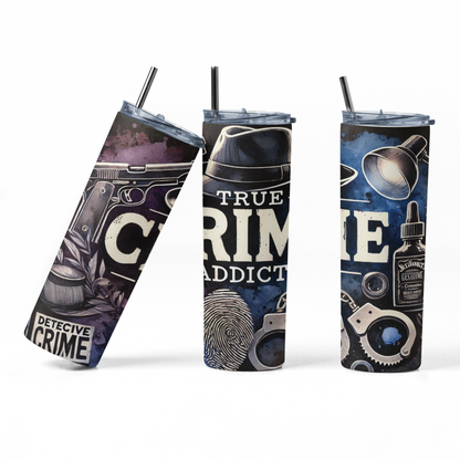 True Crime Addict Thermal Tumbler