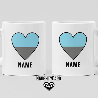 Autosexual Mug - Front and Back view