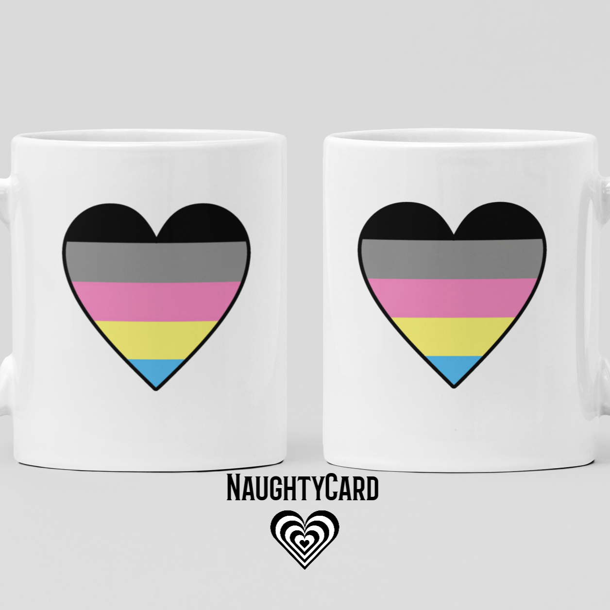 Bi gender Mug front and back