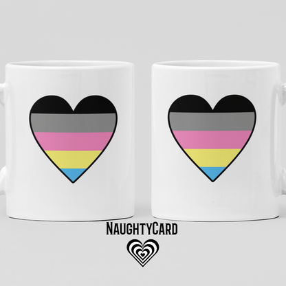 Bi gender Mug front and back