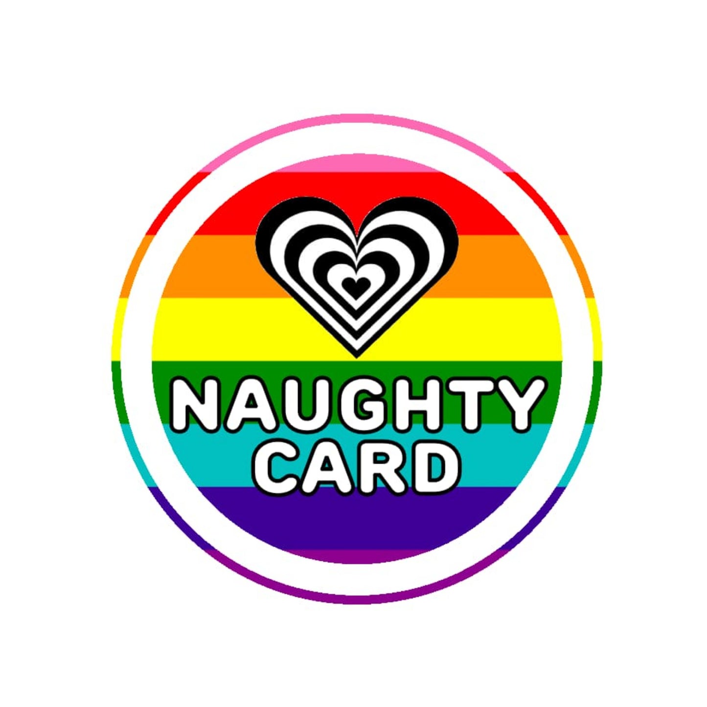 Naughty Card LGBT - Gay Pride Shop - Queer Store