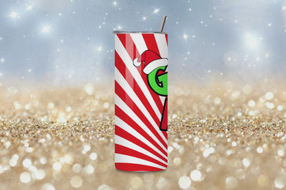 Grinch Mode Thermal Skinny Tumbler