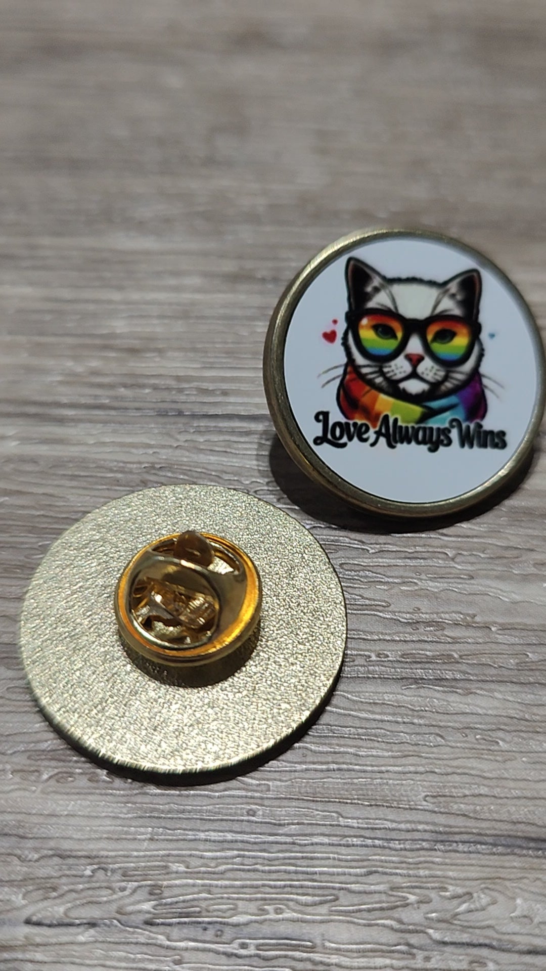 Mystery Gay Pride Pin Badge From NaughtyCard