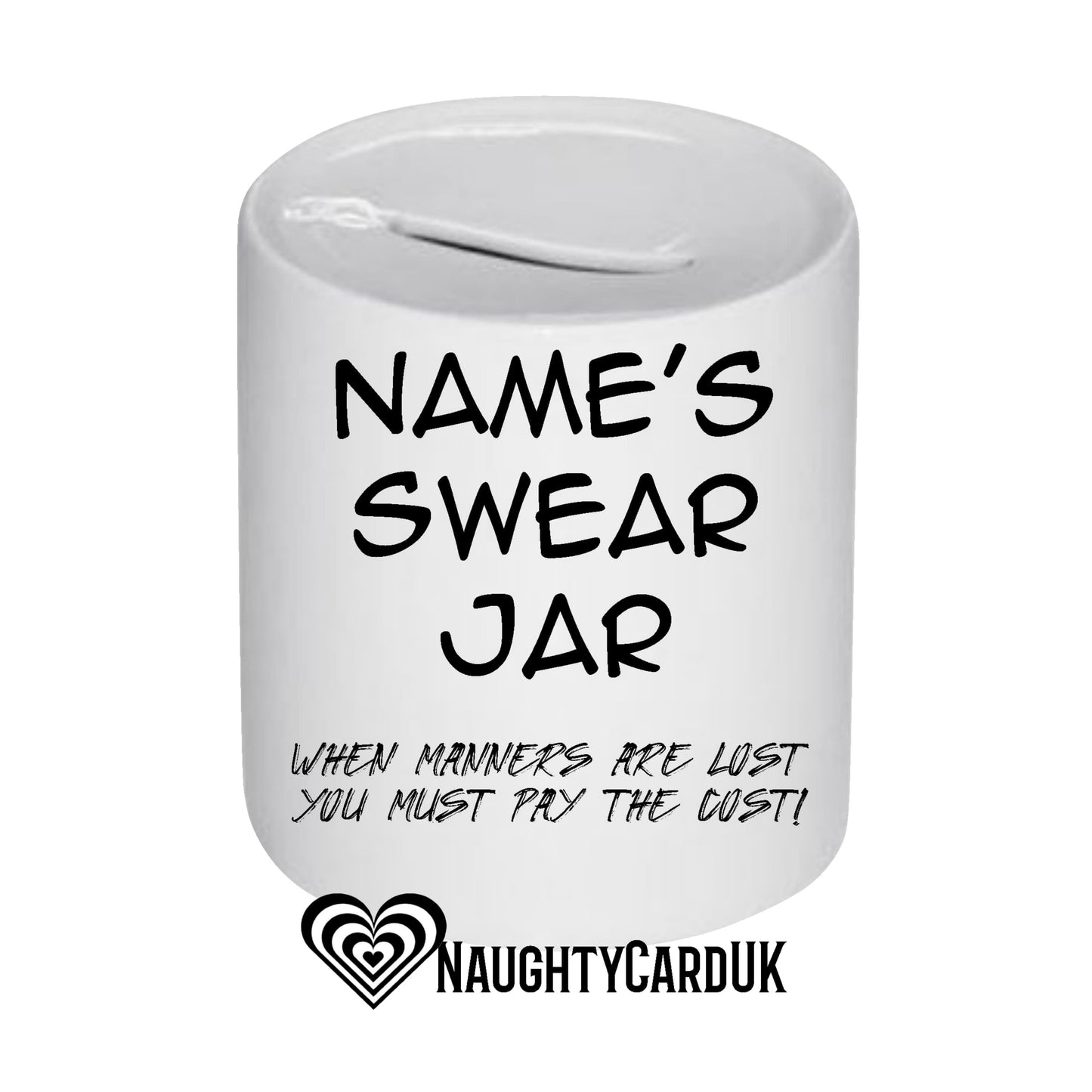 Personalised Swear Jar