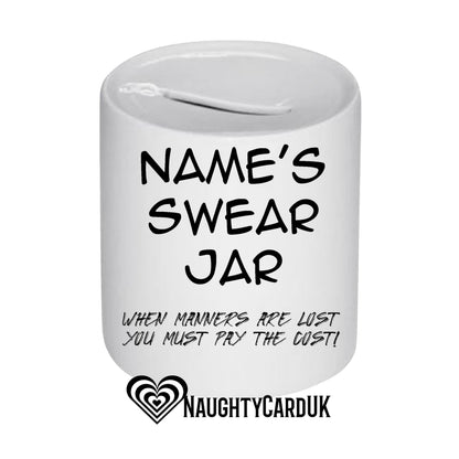 Personalised Swear Jar