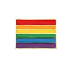 Gay Pride Enamel Badge