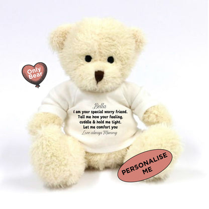 Special Worry Friend, to help Children and adults with anxiety - From Only Bear