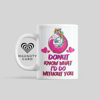 Valentines Gift. Love Mug. Funny Unicorn mug from NaughtyCard. Designed for adults this is the perfect office birthday gift. Leaving Gift and ideal for secret santa